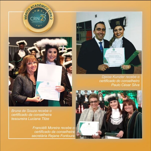 crn-2-entrega-certificados-de-honra-ao-merito-academico-a-tres-graduadas-em-nutricao
